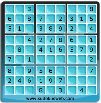 Sudoku de Nivel Muy Fácil