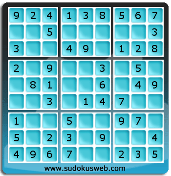 Sudoku de Nivel Muy Fácil