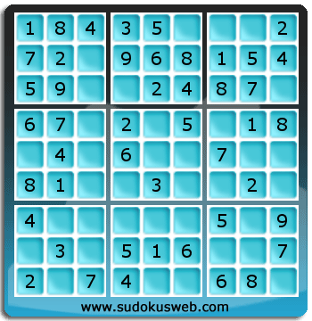 Nivel Muito Facil de Sudoku