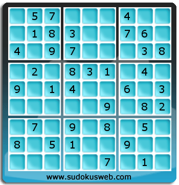 Nivel Facil de Sudoku