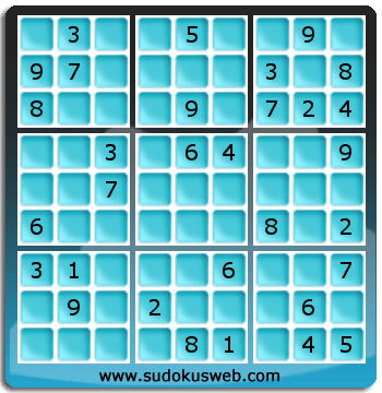 Sudoku von mittelmässiger höhe