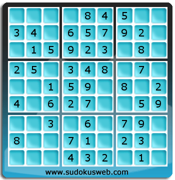 Sudoku von sehr einfacher höhe