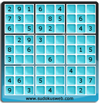 Sudoku von einfacher höhe