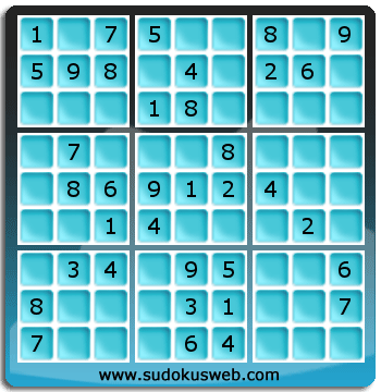 Sudoku de Nivell Fàcil Sudoku de Nivell Fàcil