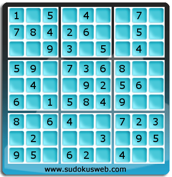 Sudoku de Niveau Très Facile