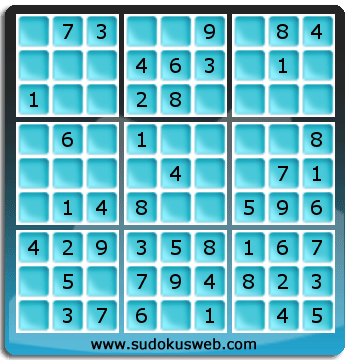 Sudoku von sehr einfacher höhe