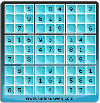 Sudoku de Nivel Muy Fácil