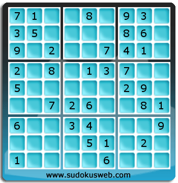 Sudoku von einfacher höhe