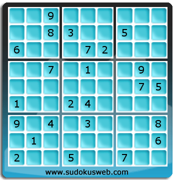 Sudoku von Fachmännischer höhe