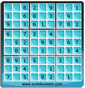 Sudoku von sehr einfacher höhe