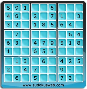 Nivel Muito Facil de Sudoku