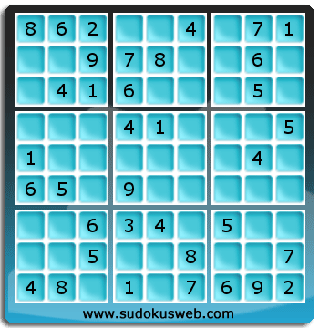Sudoku de Nivel Fácil Sudoku de Nivel Fácil