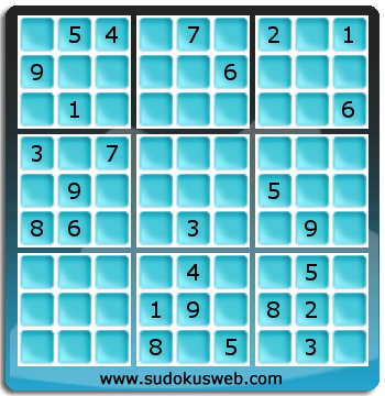 Sudoku de Nivel Difícil Sudoku de Nivel Difícil