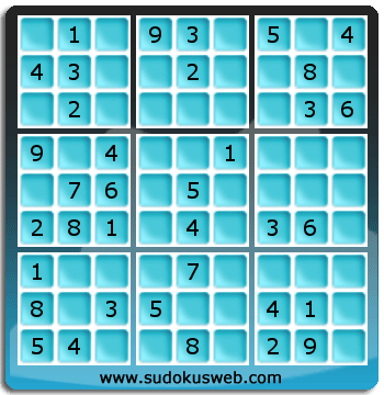 Nivel Facil de Sudoku Nivel Facil de Sudoku