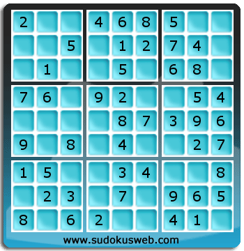 Sudoku de Niveau Très Facile