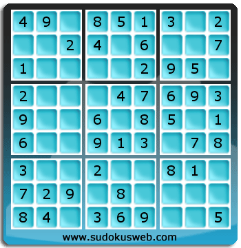 Sudoku de Nivel Muy Fácil