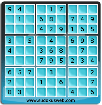 Sudoku de Niveau Très Facile