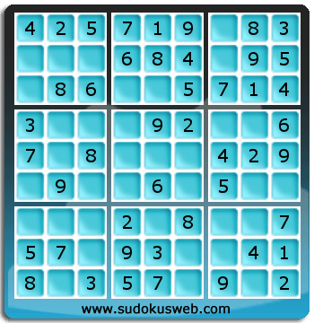 Sudoku de Niveau Très Facile