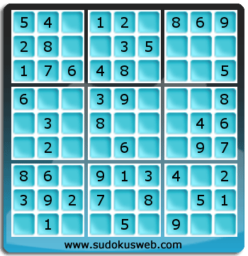 Nivel Muito Facil de Sudoku