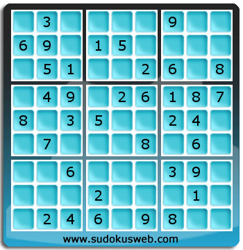 Sudoku von einfacher höhe