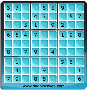 Sudoku de Nivel Fácil Sudoku de Nivel Fácil