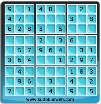 Sudoku de Nivell Molt Fàcil