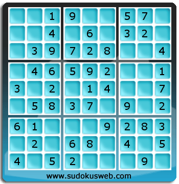 Sudoku de Niveau Très Facile