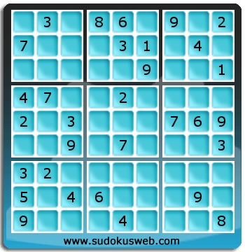 Sudoku von mittelmässiger höhe