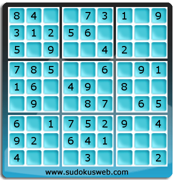 Sudoku de Nivel Muy Fácil