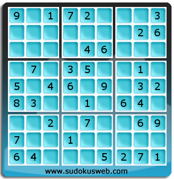 Sudoku von einfacher höhe