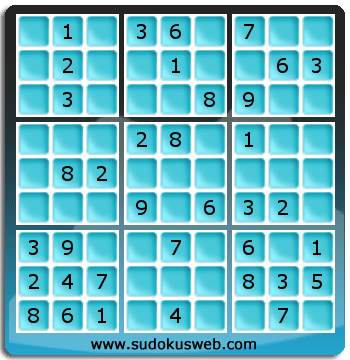 Sudoku von einfacher höhe