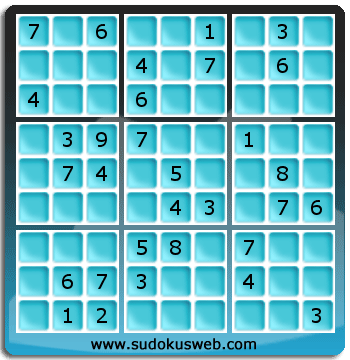 Sudoku de Niveau Moyen Sudoku de Niveau Moyen