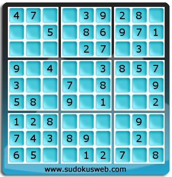 Sudoku de Nivel Muy Fácil