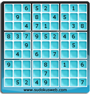 Sudoku von einfacher höhe