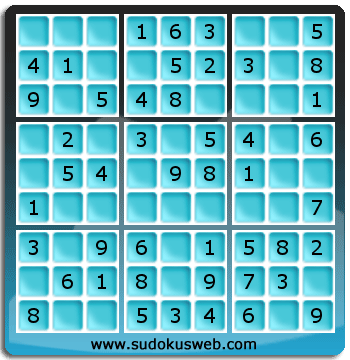 Nivel Muito Facil de Sudoku Nivel Muito Facil de Sudoku