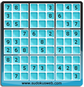 Nivel Facil de Sudoku Nivel Facil de Sudoku