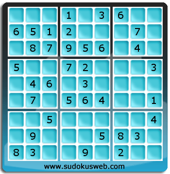 Nivel Facil de Sudoku