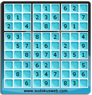 Nivel Muito Facil de Sudoku Nivel Muito Facil de Sudoku