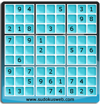 Nivel Facil de Sudoku