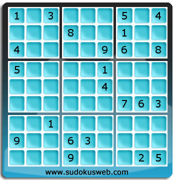 Sudoku von Fachmännischer höhe