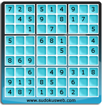 Nivel Muito Facil de Sudoku