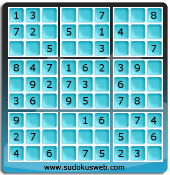 Sudoku de Niveau Très Facile