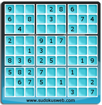 Nivel Facil de Sudoku