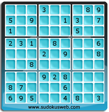 Sudoku von mittelmässiger höhe