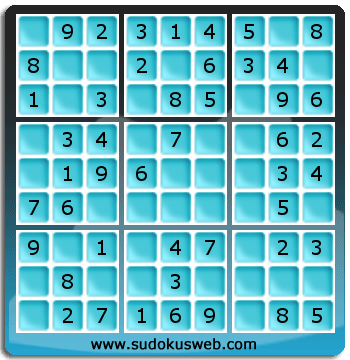 Sudoku de Nivel Muy Fácil