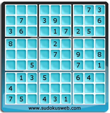 Sudoku von mittelmässiger höhe