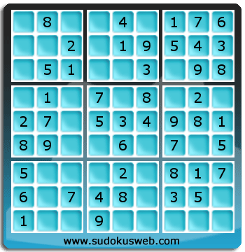 Nivel Muito Facil de Sudoku