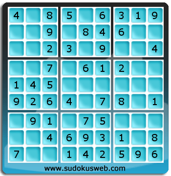 Sudoku von sehr einfacher höhe