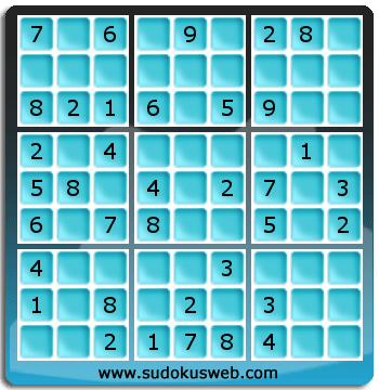 Sudoku von einfacher höhe