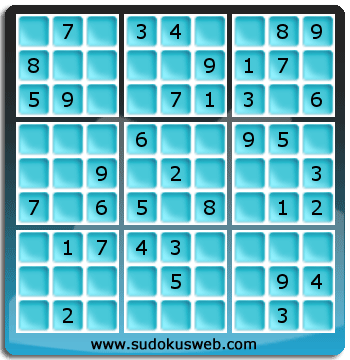 Sudoku von einfacher höhe